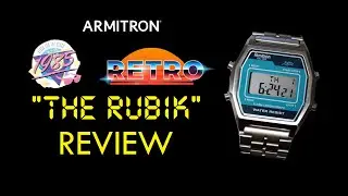 *ОБЗОР* Armitron Retro цифровые спортивные часы из цельного металла/стали в ретро-стиле