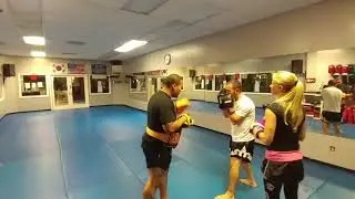 Testing Ring to Cage/Mughal Fight Gear Air Mitts and Belly Pad