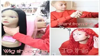 Come wig shopping with me: + wig install