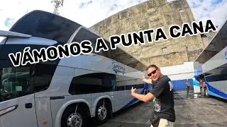 Viajando en Guagua desde Boca Chica a Punta Cana por menos de 11 Dolares 😱😱😱