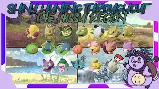 Shiny Hunting Throughout the Hissui Region - Day 8
