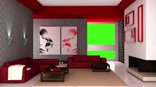 GREEN SCREEN WINDOW LIVING ROOM  BACKGROUND |  FREE TO USE GRAPHICS ANIMATIONS