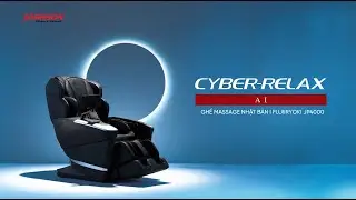 Fujiiryoki JP4000 - Ghế massage Nhật Bản Fujiiryoki Cyber Relax AI