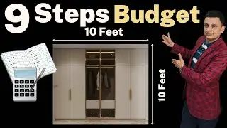 Wardrobe price 2025 | Calculate Wardrobe Making Cost in 8 Minutes I