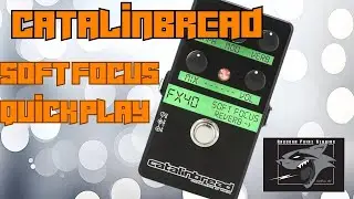 Catalinbread Soft Focus Reverb: A No-Talking Quick Demo