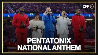 Pentatonix Performs National Anthem at 2023 College Football Playoff National Championship