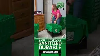 Eco-friendly moving bin rentals - Pack Stack Go