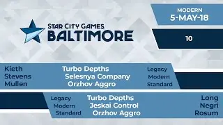 SCGBALT: Round 10 - Keith, Stevens, Mullen vs Long, Negri, Rosum | Modern