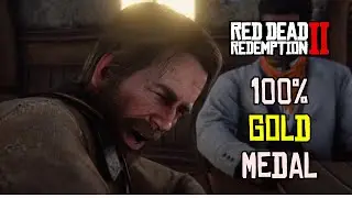 Red Dead Redemption 2 - Mission A Quiet Time - 100% Gold Medal [4K@60 Ultra Settings]