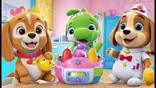 Dog Opens a Juice Shop 🐶🍊🥤🎵 | Refreshing Learning Song | Nursery Rhymes for Kids