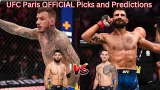 Can Benoit St-Denis Beat Renato Moicano??? UFC Paris Fight Night Predictions!!!