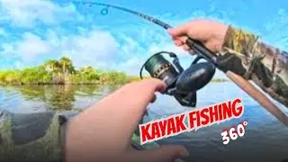 Mosquito Lagoon Kayak Fishing (360&deg;) | Unedited 1h 35m | Anglers Guide to the Galaxy