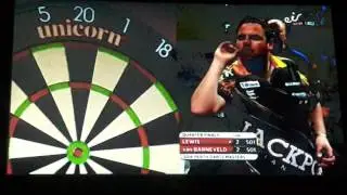 Lewis van Barneveld part 1 perth darts masters