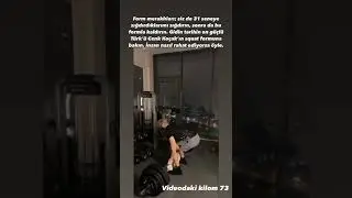 Ben Fero 160 KG Deadlift Yapıyor!