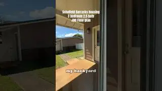 Part 2 | Schofield Barracks on Post Housing Empty House Tour #pcsing #militarywife#militaryfamily