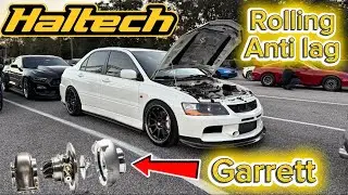 This Evo 9 Is a Monster Now/ Haltech Dyno Tune + Rolling Anti-Lag