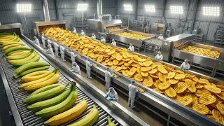 Inside The Banana Chips Factory: How Chips Are Made From Bananas