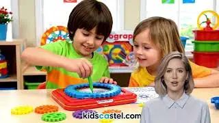 **Spirograph Jr. Review: Easy Spiral Art Fun for Kids Ages 3+!**