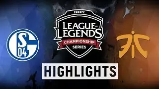 S04 vs. FNC - EU LCS Week 5 Day 1 Match Highlights (Spring 2018)