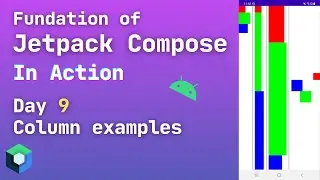 jetpack compose column example | jetpack compose column scrollable | jetpack compose column | day9