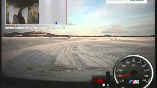 BMW M Drift TRAINING: Handlingparcours mit Drift-Kreis