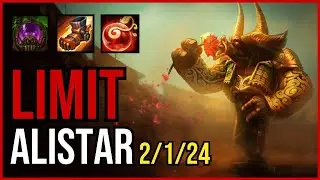 LIMIT - ALISTAR Support | EUW GRANDMASTER | PATCH 11.2