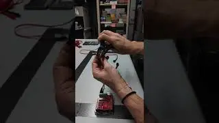 Control Board - Making wires.