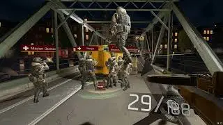 Massive bridge standoff