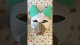 Red fox mask base! #furry #theriangear #therianthropy #therian #foxtherian