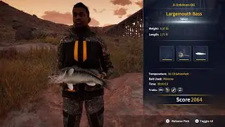 Ruby River Range Map Challenge 2 - Catch A Sliver Rank Largemouth Bass - COTW : The Angler