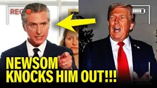 Ого! Ньюсом наносит сокрушительный удар Трампу на пресс-конференции