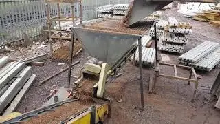 First steps into automation precast concrete fencing