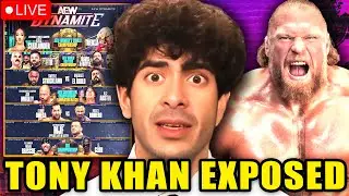 🔴 TONY KHAN BURNER ACCOUNT EXPOSED?! WWE Royal Rumble CHAOS + AEW Dynamite LIVE! | PWT #220