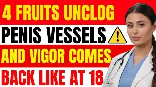 Urologist Exposes: 4 FRUITS Unblock Intimate Flow After 60 | Natural Discovery