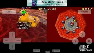 Mario versus Bowser de gama alta ( Mario vs drag&oacute;n parte 2 xd)