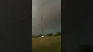 Ominous and mesmerizing #severethunderstormwarning #storms #supercell #severeweather