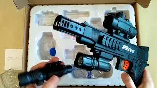 Обзор пистолета для игры в гидробол SKD (STD) CS-007. Также известной как Colt M1911. Nerf отдыхает!