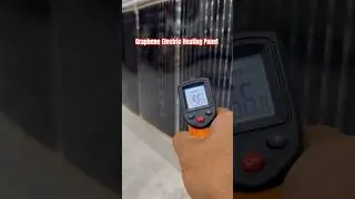 Graphene Electric Heating Panel &ndash; Wall Mounted & Energy Saving #shorts #tools #heater #wallmounted