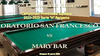 Campionato Provinciale Squadre  2022&divide;2023 Serie A Bergamo (10/03/23)