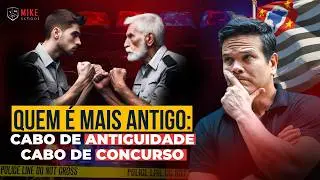 Cabos promovidos na mesma data: quem é mais antigo? Concurso ou antiguidade? | Prof Fabio Nakaharada