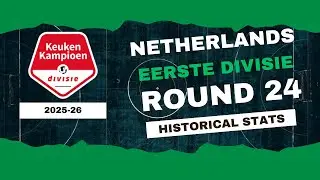 Netherlands | Eerste Divisie Stats Round 24 2025-26 | Historical Stats | OverGolStats