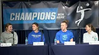 Creighton Volleyball Elite Eight Preview Press Conference - Dec. 14, 2024