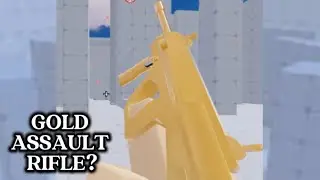 I GOT THE ASSAULT RIFLE GOLD IN RONLOX RIVALS!