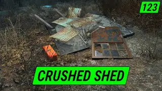 Crushed Museum Shed | Fallout 4 Unmarked | Ep. 123