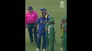 Angelo Mathews Given timed out. #worldcup #wolrdcup2023 #slvsban #slvsbandream11