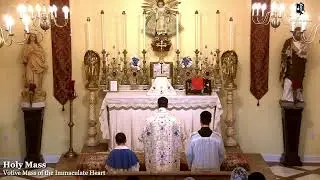 Lauds, Meditation & Holy Mass: 9 AM EASTERN TIME (ET)