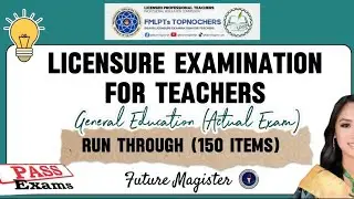 BLEPT 2025‼️ General Education 150 Items (Run Through Drills) 🧑&zwj;🏫📚