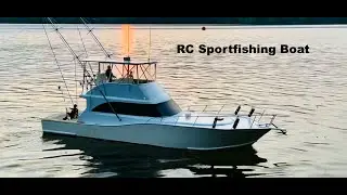 RC sport fishing boat, part 1