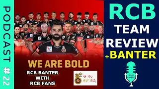 Podcast #22: RCB - Ee Sala Cup Namde Alva ? with RCB fans Pradhyoth, Venkat & Najeeb | Sollu Kaburz