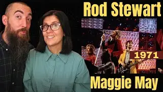 Rod Stewart - Maggie May (REACTION) with my wife